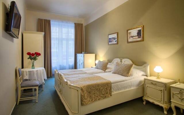 Tweepersoonskamer van hotel Taurus Praag