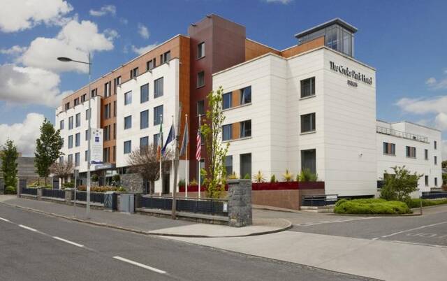 Buitenkant van hotel Croke Park in Dublin