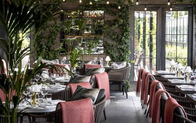 Restaurant van hotel Croke Park in Dublin