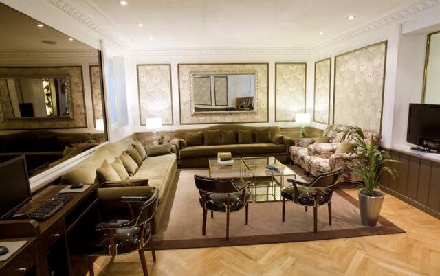 Lounge van hotel Opera in Madrid