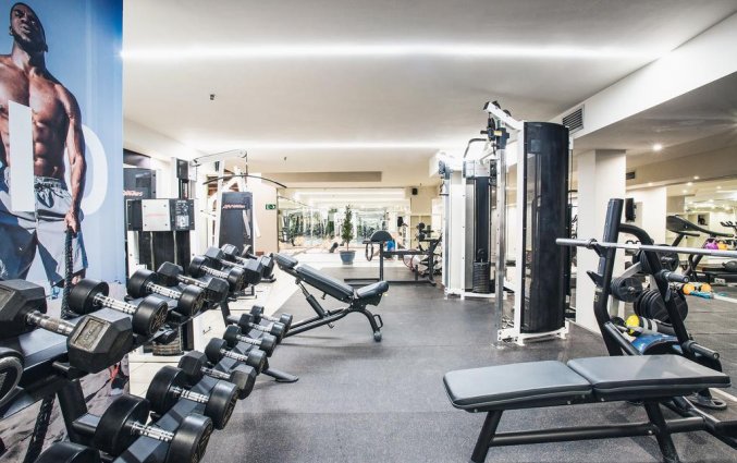 Fitnessruimte van hotel Arrecife Gran in Lanzarote