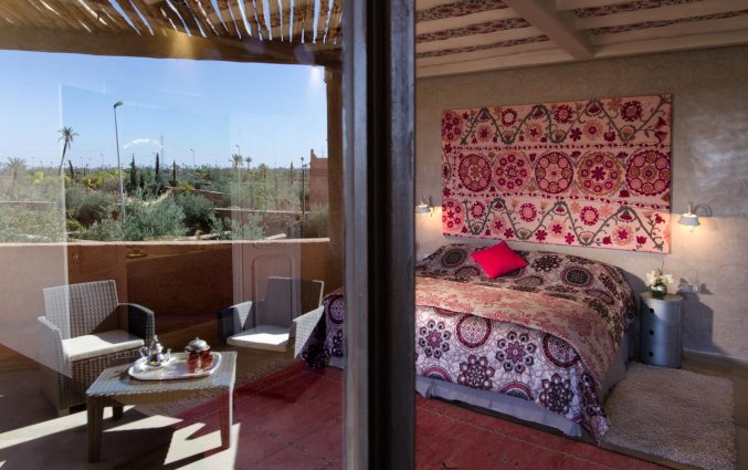 Tweepersoonskamer van Hotel Tigmiza Suites en Pavillions in Marrakech