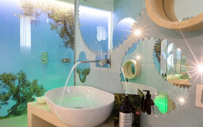 Badkamer van Resort Terra d'Acqua in Puglia