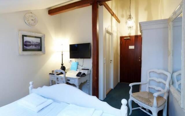 Slaapkamer van hotel Fosshotel Baron in Reykjavik