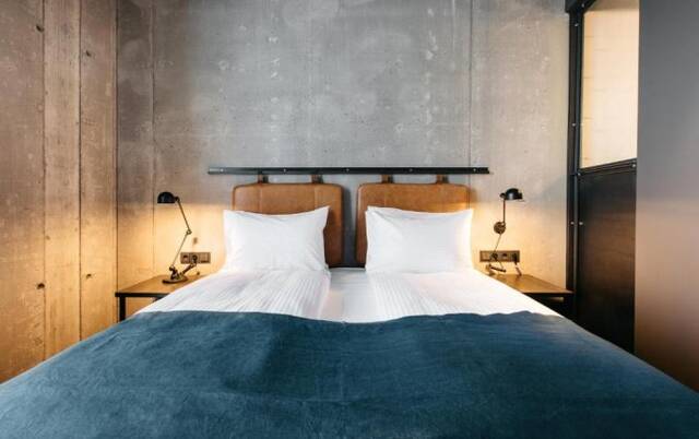 Slaapkamer van hotel Exeter by Keahotels in Reykjavik