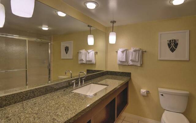 Badkamer van hotel Excalibur resort and Casino