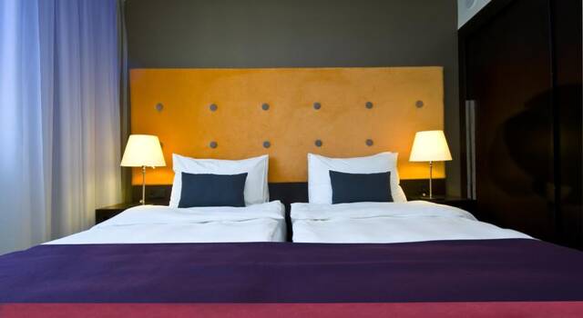 Tweepersoonskamer van Hotel Radisson Blu Sobieski in Warschau