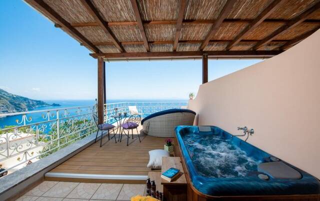Dakterras van Hotel Margherita in Amalfi