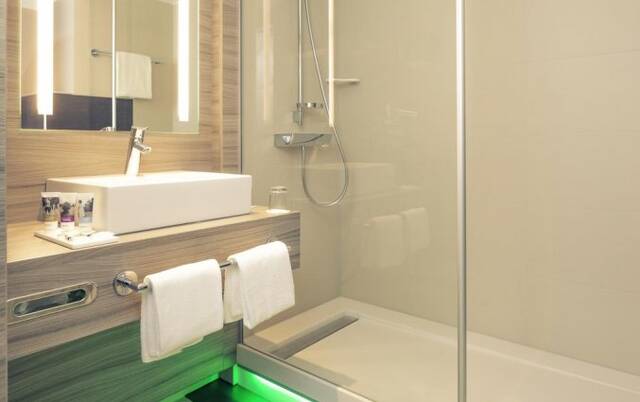 Badkamer van Hotel Mercure City in Salzburg