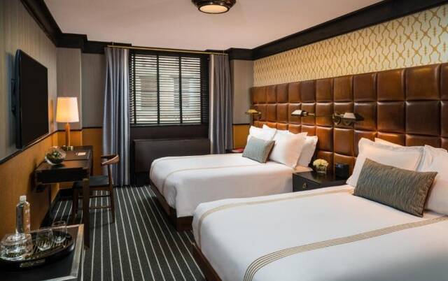 Tweepersoonskamer hotel Gild Hall Yew York