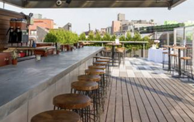 rooftop bar van hotel Pod Brooklyn New York