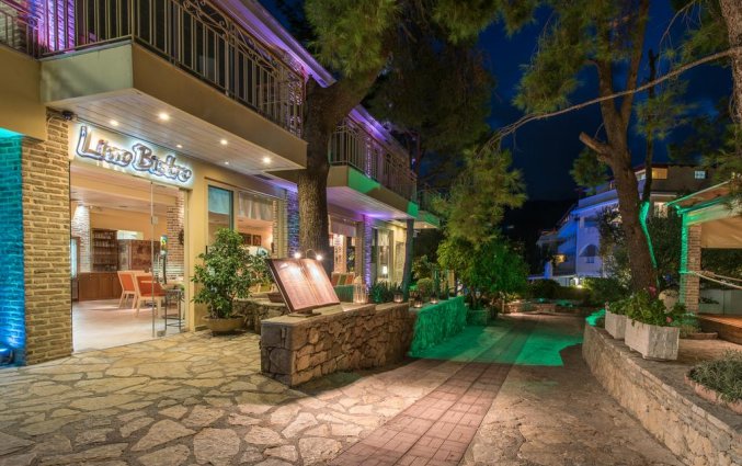 Restaurant van hotel Koukounaria in Zakynthos