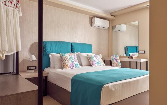 Slaapkamer van hotel Koukounaria in Zakynthos