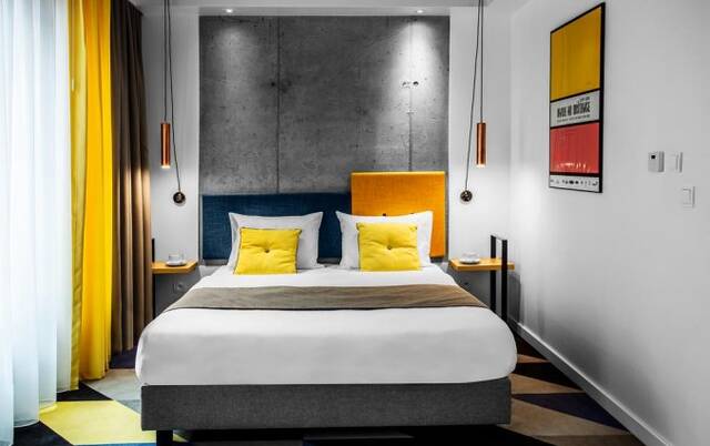 Tweepersoonskamer hotel Lwowska1