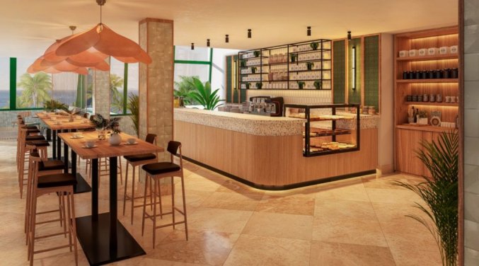 Café van Hotel Dreams Lanzarote Playa Dorada Resort & Spa