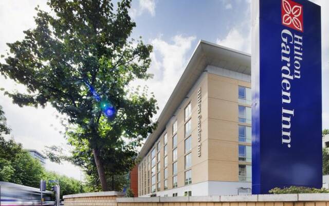 Gebouw van Hilton Garden Inn City Centre in Bristol
