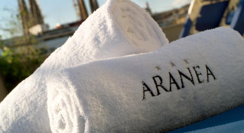 Handdoeken van Hotel Aranea in Barcelona
