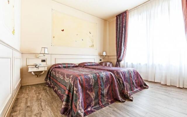 Tweepersoonskamer van hotel San Luca Vera