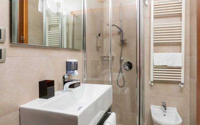 Badkamer van Hotel Giulietta e Romeo Verona