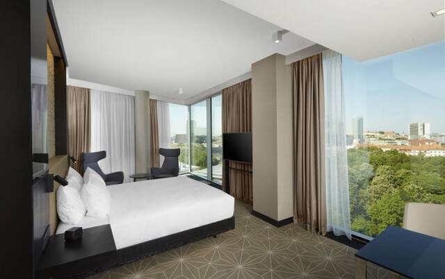 Tweepersoonskamer van hotel Hilton Tallinn Park Tallinn