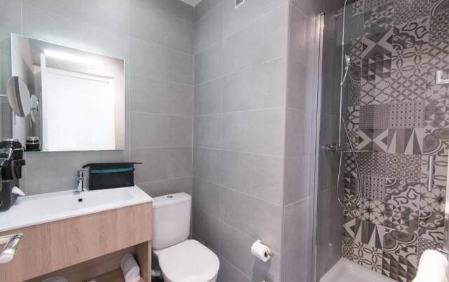 Badkamer van hotel Aria Nice