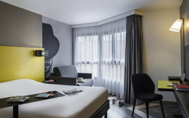 Tweepersoonskamer van hotel Ibis Styles Nice Vieux Port Nice