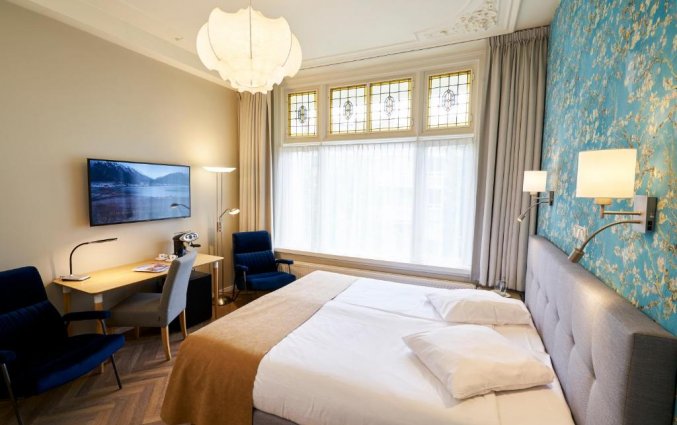 Tweepersoonskamer van Hotel van Walsum in Rotterdam