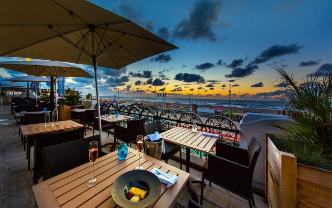 Terras van Grand Hotel Amrath Kurhaus Scheveningen