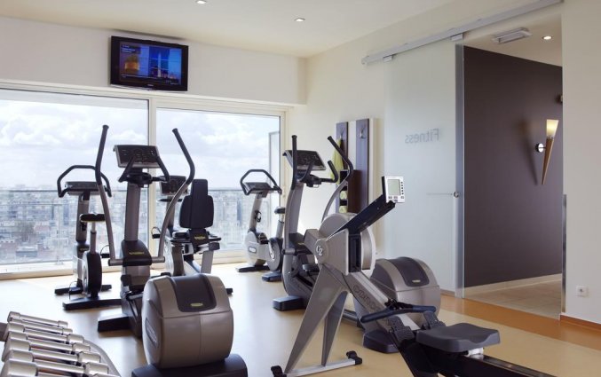 Fitnessruimte van Hotel Lindner WTC Antwerpen