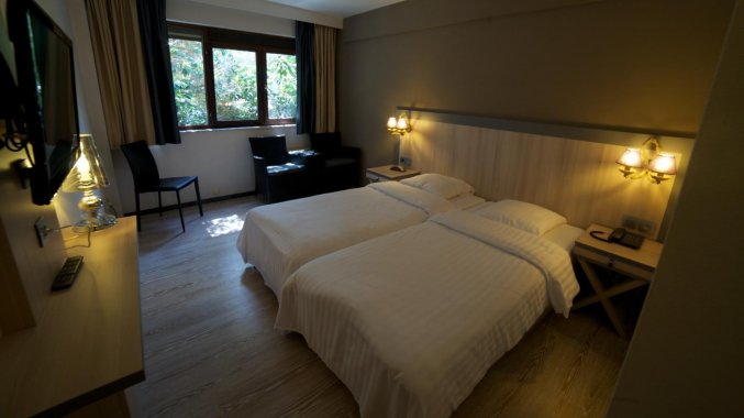 Tweepersoonskamer van Hotel Floris in Brugge