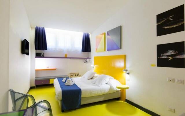 Slaapkamer bij Correra Napels
