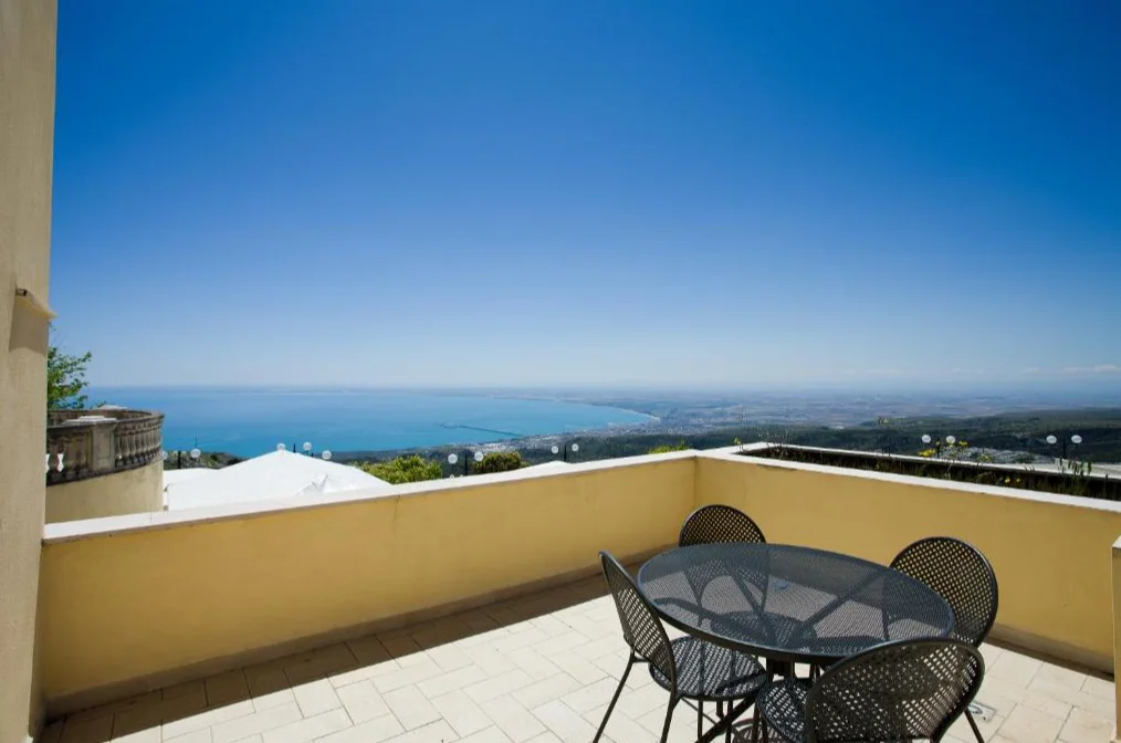 Hotel Palace San Michele balkon