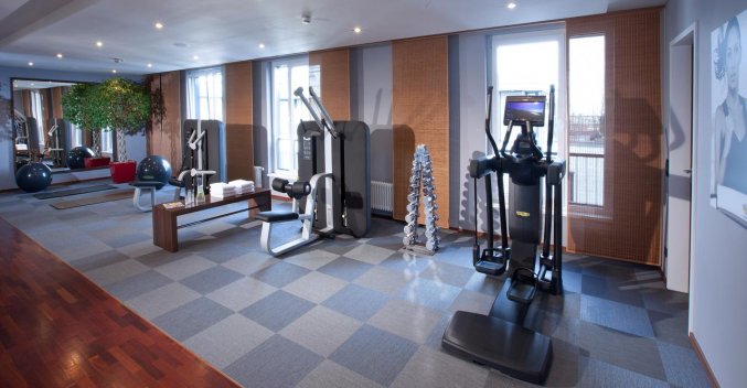 Fitness van Hotel Lindner Am Michel in Hamburg