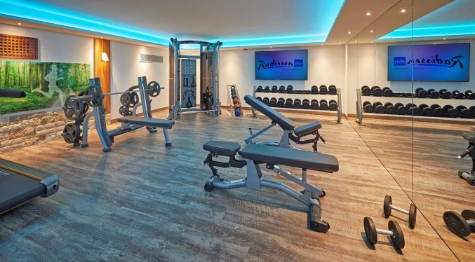 Fitness van Hotel Radisson Blu Bremen in Bremen