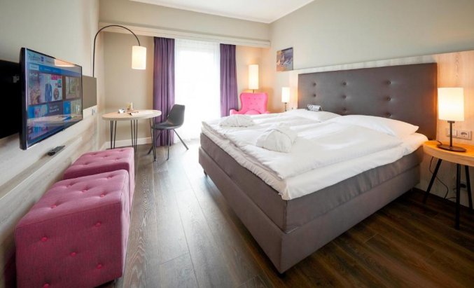 Tweepersoonskamer van Hotel Radisson Blu Bremen in Bremen