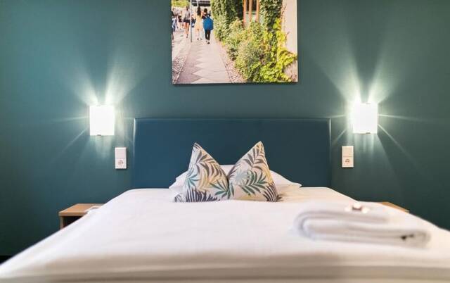 Tweepersoonskamer van Hotel Allegra in Berlijn 