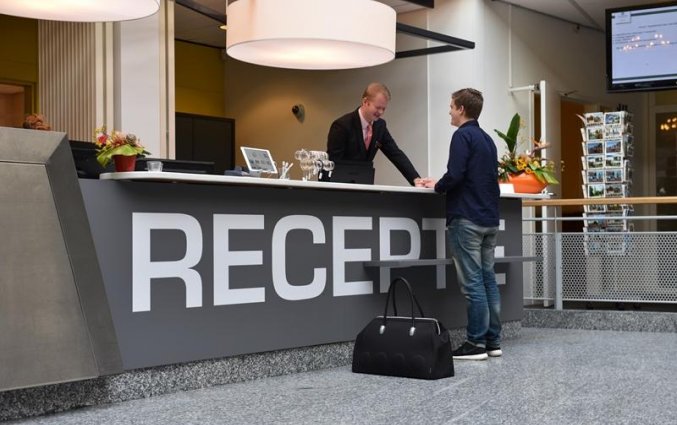 Receptie van Hotel Best Western Groningen City Centre
