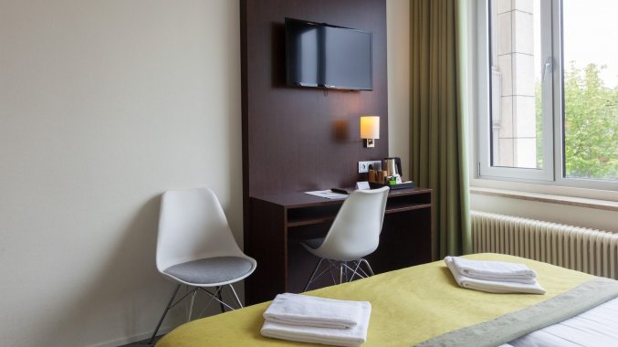 Slaapkamer van Hotel Best Western Groningen City Centre