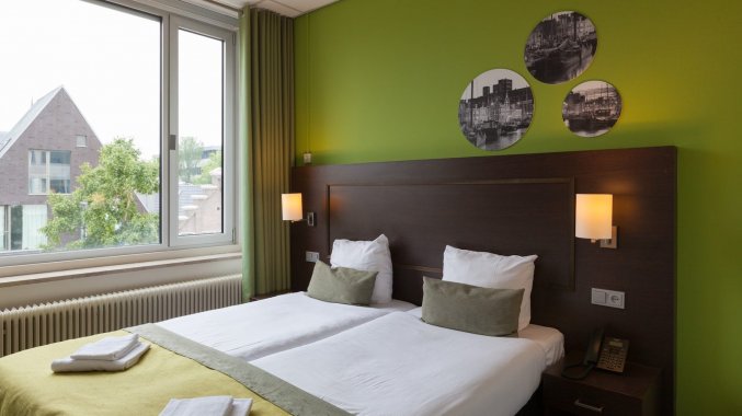 Slaapkamer van Hotel Best Western Groningen City Centre