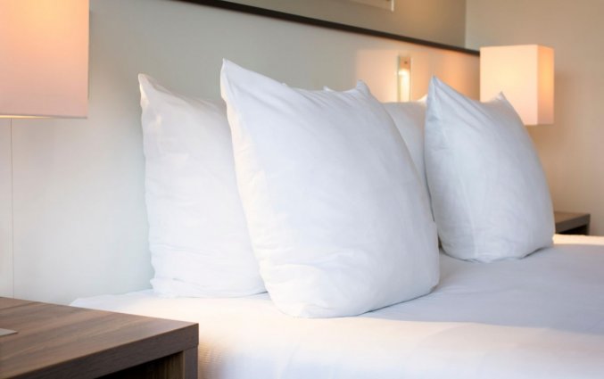 slaapkamer van Hotel holidayinn eindhoven