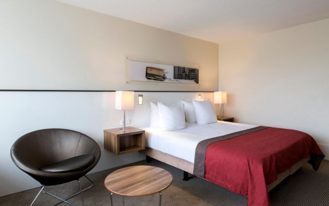 slaapkamer van Hotel holidayinn eindhoven