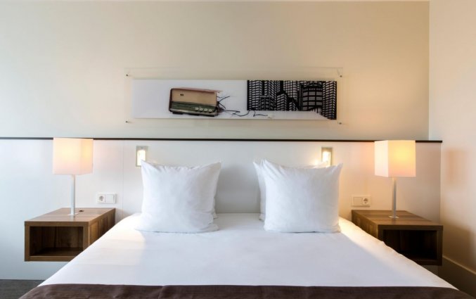 slaapkamer van Hotel holidayinn eindhoven