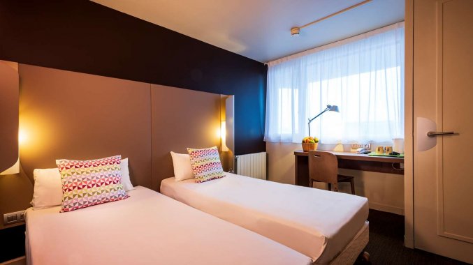 Tweepersoonskamer van Hotel Campanile Eindhoven