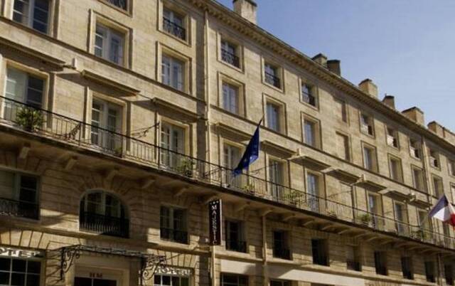 Gebouw van Hotel Majestic in Bordeaux