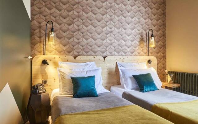 Tweepersoonkamer van Hotel Konti by HappyCulture in Bordeaux
