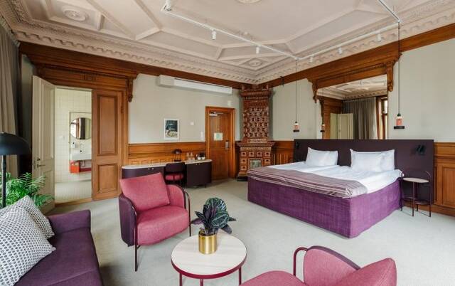 Tweepersoonskamer van Hotel Scandic No 53 in Stockholm