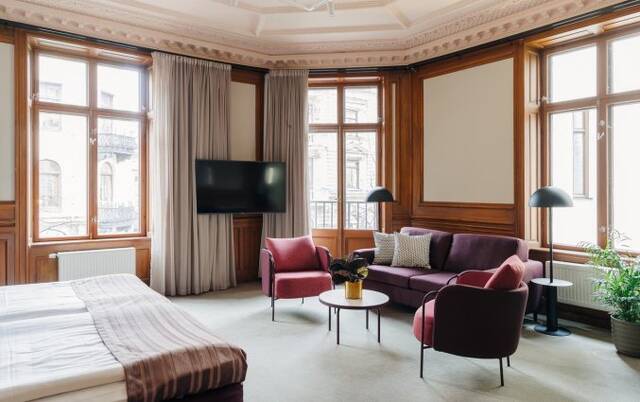 Tweepersoonskamer van Hotel Scandic No 53 in Stockholm