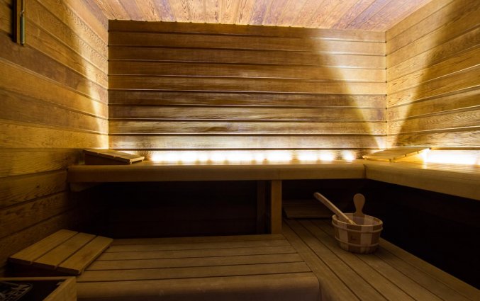 Sauna van Hotel Velotel in Brugse Ommeland