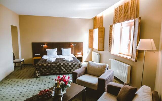 Tweepersoonskamer van Hotel Hanza in Riga