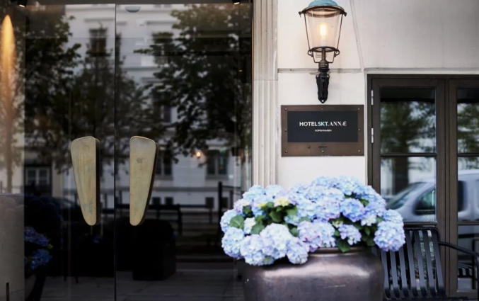 Terras van Hotel Skt. Annæ Kopenhagen
